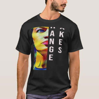 T-shirt Alexandria Ocasio-Cortez Feministe Politique L S T