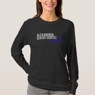 T-shirt Alexandria Ocasio Cortez Pour Le Peuple Libéral De