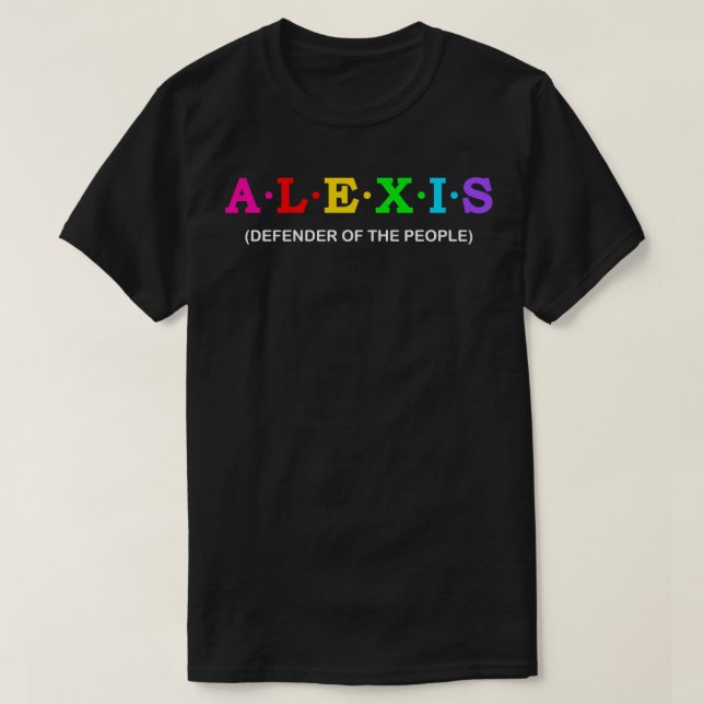 T-shirt Alexis Defender Du Peuple (Design devant)