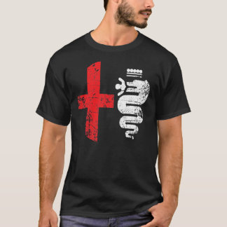 T-shirt Alfa Car Drivers Stylish Grunge Logo Classic T-Shi