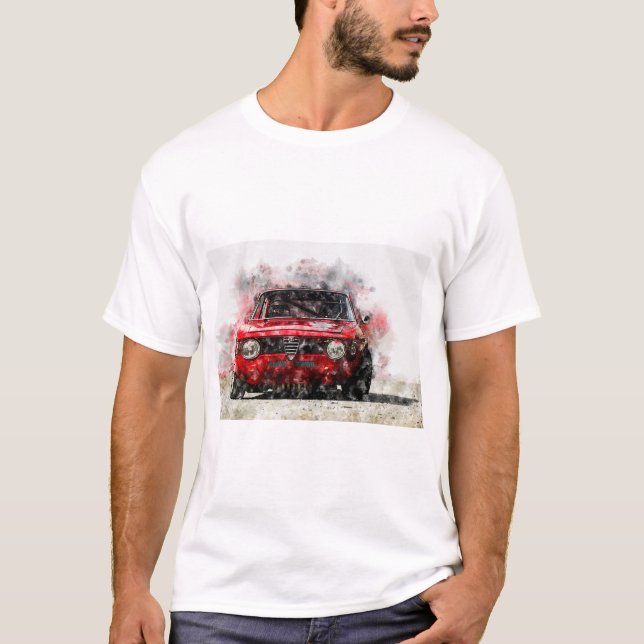 T-shirt Alfa Roméo Giulia GT Junior (Devant)