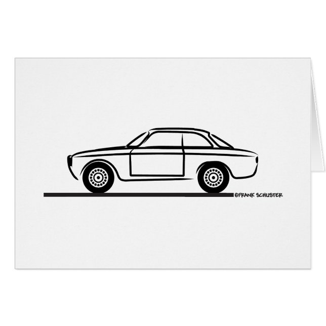 T-shirt Alfa Romeo GTA GTV (Devant horizontal)