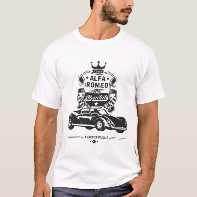 T-shirt Alfa Romeo Stradale (Devant)