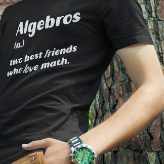 T-shirt Algebros - Meilleurs Amis Math