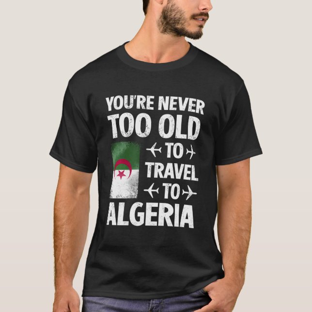 T-shirt Algérie Algérie Racines algériennes Patrimoine alg (Devant)