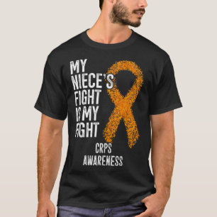T-shirt Algodystrophie Le combat de ma nièce est mon comba