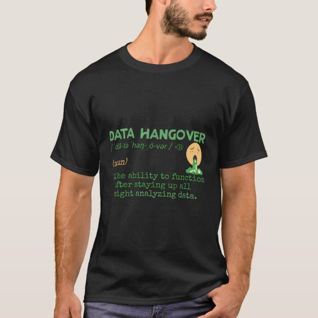 T-shirt Algorithmes de Data Scientist Analytics Data Scien (Devant)