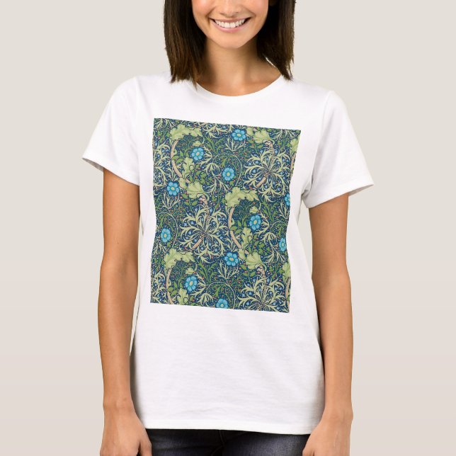 T-shirt Algues, William Morris (Devant)
