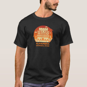 T-shirt Alhambra Grenade Espagne