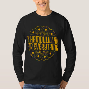 T-shirt Alhamdulillah Pour Tout Mosquée Islam 1