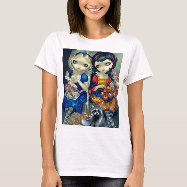 T-shirt "Alice and Snow White" (Devant)
