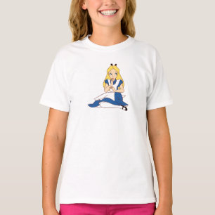T-shirt Alice au pays des merveilles, assise à Disney