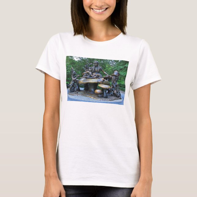 T-shirt Alice au pays des merveilles - Central Park NYC (Devant)