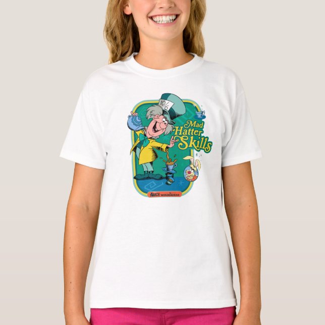 T-shirt Alice au pays des merveilles | Compétences en mati (Devant)