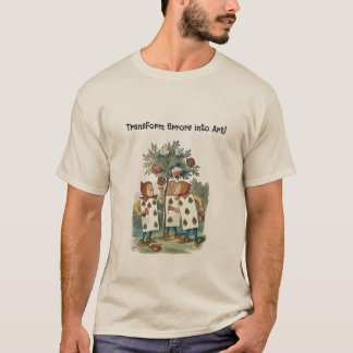 T-shirt Alice au pays des merveilles Jouer des jardiniers