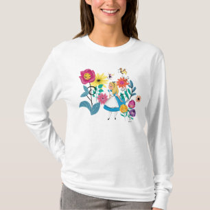 T-shirt Alice au pays des merveilles  Les Fleurs des pays 