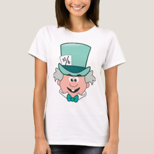 T-shirt Alice au pays des merveilles   Mad Hatter Emoji 2