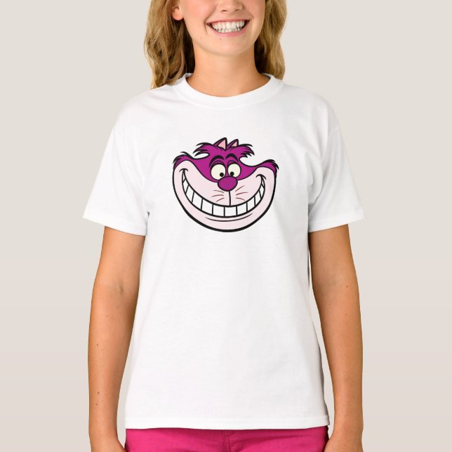T-shirt Alice au Wonderland Cheshire Cat Disney (Devant)