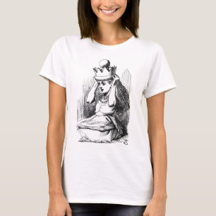 T-shirt Alice avec une couronne