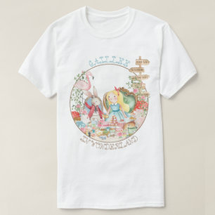 T-shirt Alice Aventures dans Woderland Anniversaire Tea Pa