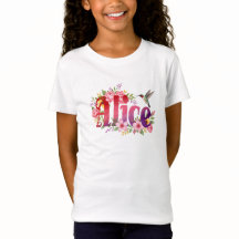 Alice - Chemise Personnalisée - Pour Enfants