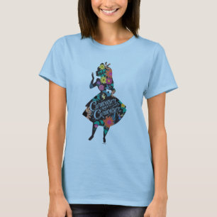 T-shirt Alice   Curiouser and Curiouser