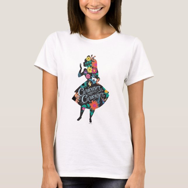 T-shirt Alice | Curiouser et Curiouser (Devant)