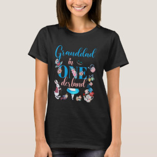 T-shirt Alice dans ONEderland Famille grand-père de la Bir