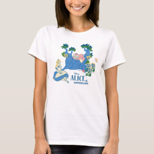 T-shirt Alice et Cheshire Cat
