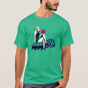 T-shirt Alice et la chenille bleue
