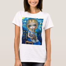 "Alice in a Van Gogh Nocturne"