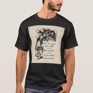 T-shirt Alice In Wonderland Citation - Comment Savez-Vous 