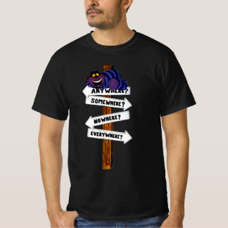 T-shirt Alice Nous sommes tous fous ici, drôle