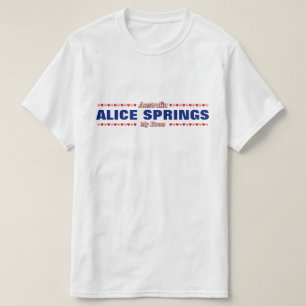 T-shirt ALICE SPRINGS - ma maison - l'Australie ; Coeurs