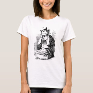 T-shirt Alice vintage au pays des merveilles, Alice avec C