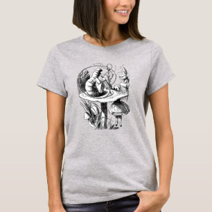 T-shirt Alice vintage étirée au pays des merveilles