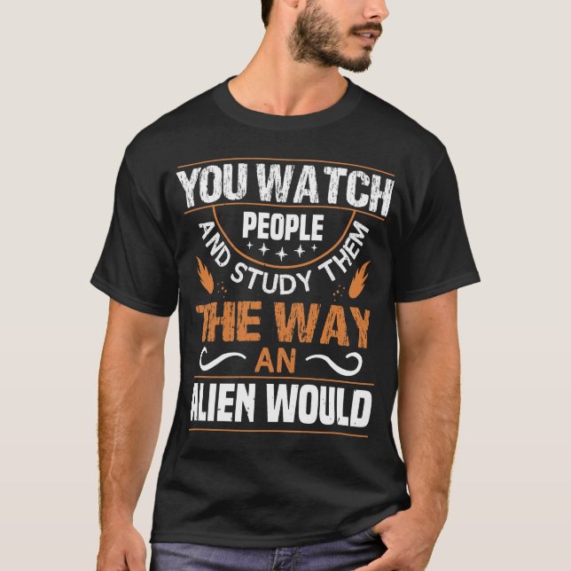 T-shirt Alien (Devant)