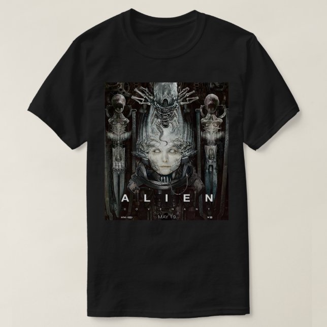 T-shirt Alien (Design devant)