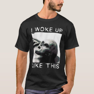 T-shirt Alien Autopsy Drôle Alien Je Me Suis Réveillé Comm