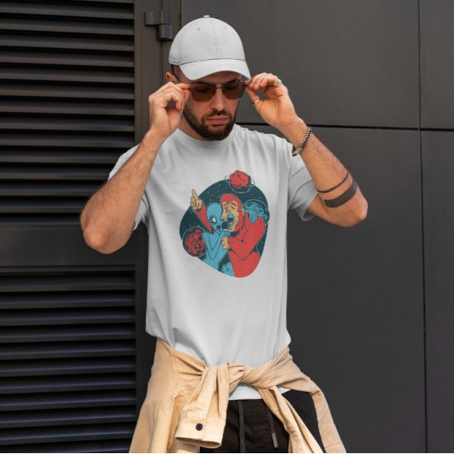 T-shirt Alien Bigfoot (Créateur téléchargé)