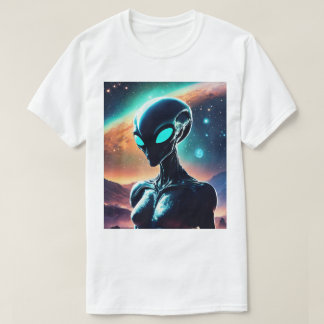 T-shirt Alien cosmique