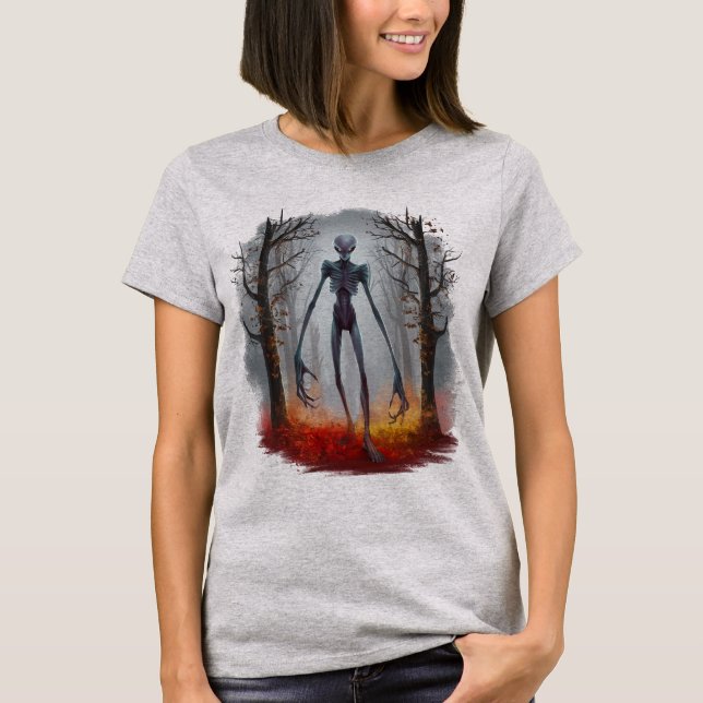 T-shirt Alien d'automne (Devant)