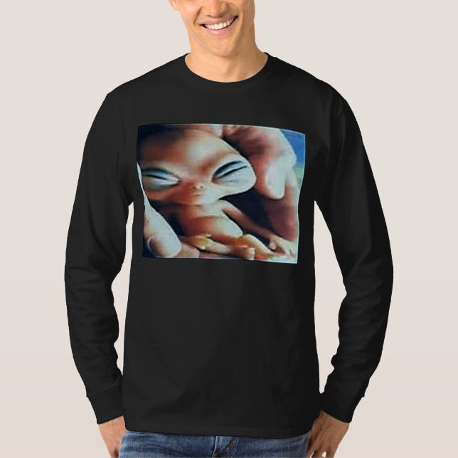 T-shirt Alien de bébé (Devant)