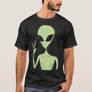 T-shirt Alien de la Paix