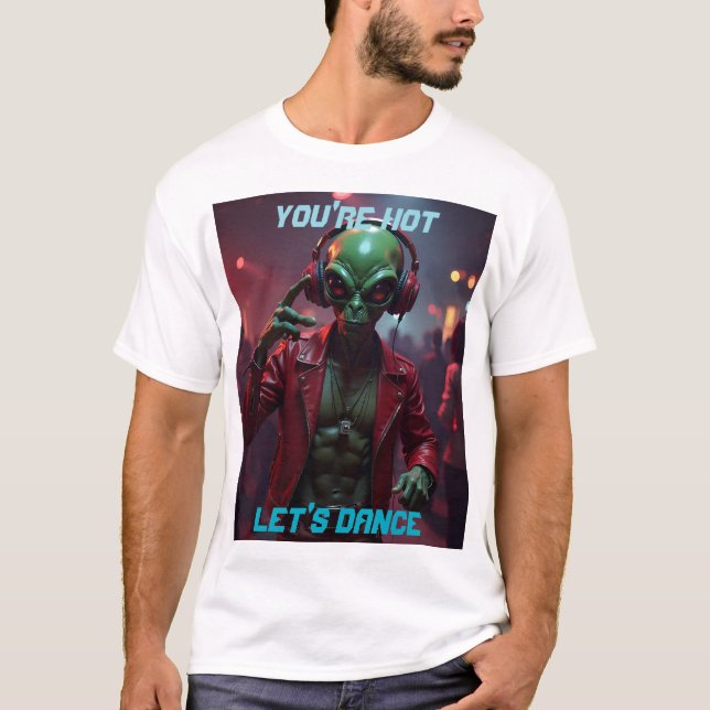 T-shirt Alien de parti (Devant)