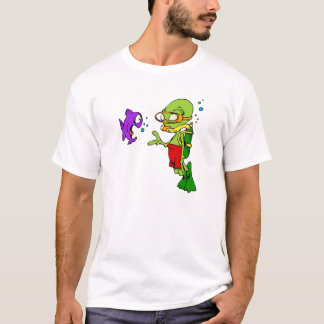 T-shirt Alien de plongée à l'air