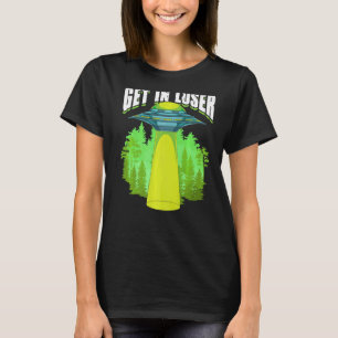 T-shirt Alien de science-fiction enlèvement d'un Alien