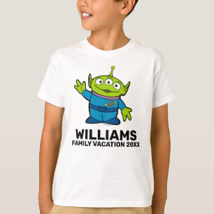 T-shirt Alien de Toy Story  Vacances familiales
