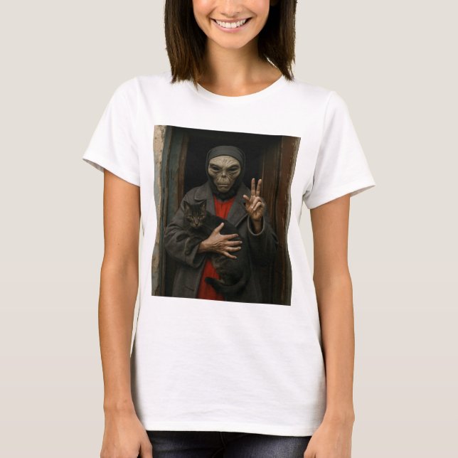 T-shirt Alien Love (Devant)