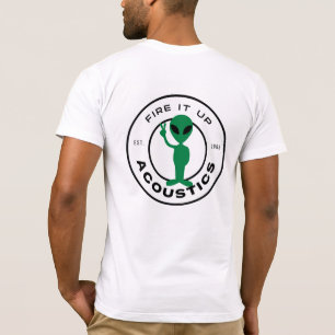 T-shirt ALIEN Mens SLIM ajustement tee (doucement/peut-êtr
